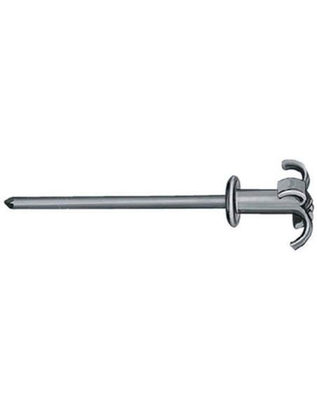 CAJA 250 REMACHES ALUMINIO FLOR ANCHA 14mm 4,8x10mm