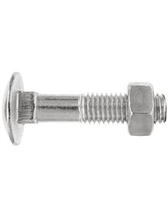 CAJA 200 TORNILLO M6x60mm DIN 603 ZINCADO 2
