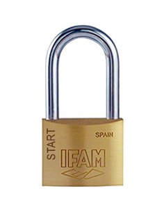 Caja 6 candados 50 laton alto llave 501 start sr50al-1 ifam 2