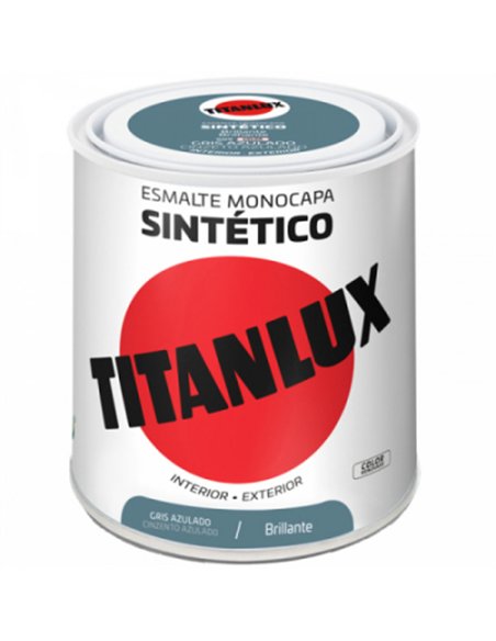 Esmalte gris azulado 250ml 510 titanlux