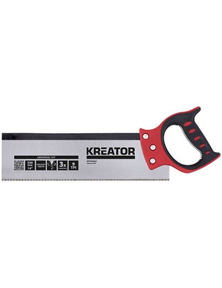KIT SERRUCHO CON GUIA INGLETAR 30x10x8cm KRT809001 KREATOR