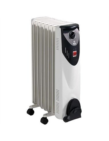 RADIADOR ACEITE 7 ELEMENTOS 1.500w BR-15 FM