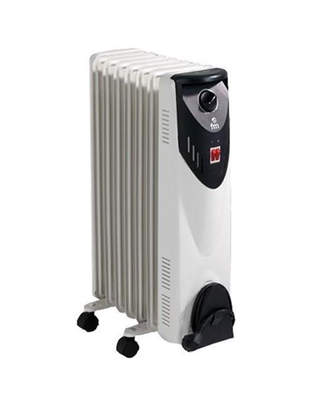 RADIADOR ACEITE 7 ELEMENTOS 1.500w BR-15 FM