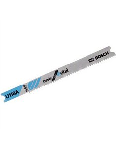 BLISTER 3 HOJAS SIERRA CALAR METAL U118A  BOSCH 2