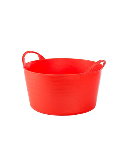 Capazo plastico rojo 14lt cap14r plasvidavi