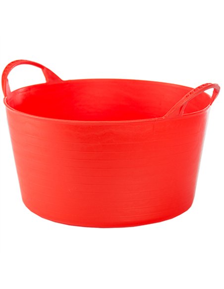 Capazo plastico rojo 14lt cap14r plasvidavi