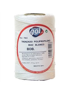 BOBINA 100mt CUERDA ALBAÃ‘IL BLANCA 716151 2