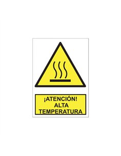 SEÃ‘AL ATENCION ALTA TEMPERATURA 297x210mm RD30020