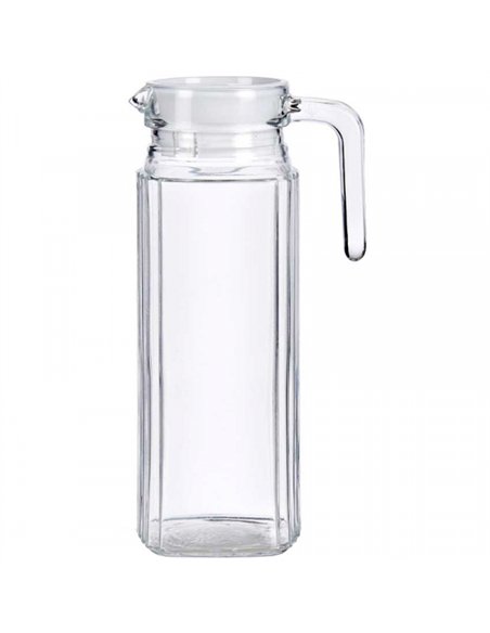 JARRA AGUA FRIGO CON TAPA 1lt 41040 VIVALTO