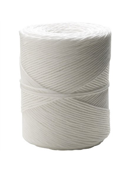ROLLO CUERDA RAFIA 3 CABOS BLANCA 750gr