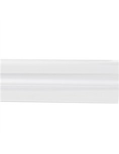 BURLETE BAJO PUERTA C/GOMA FLEXIBLE TRASNPAREN 2155-0 INOFIX 2