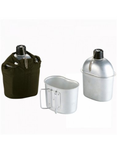 Cantimplora aluminio con cubeta 1lt 720500 ibili