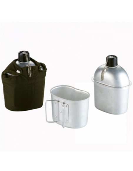 Cantimplora aluminio con cubeta 1lt 720500 ibili