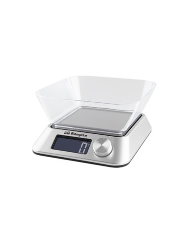 Balanza cocina digital 5kg pc-1030 orbegozo