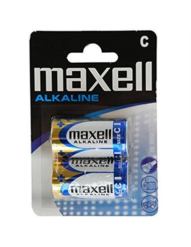 BLISTER 2 PILAS LR14 ALKALINA MAXELL