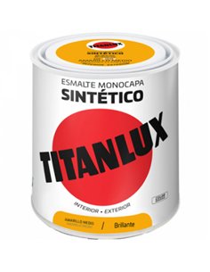 ESMALTE AMARILLO MEDIO 750ml 568 TITANLUX 2