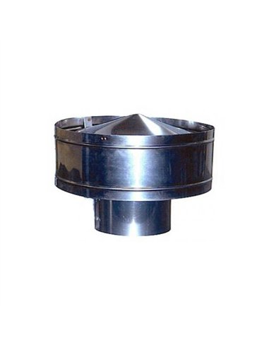 SOMBRERETE ANTIRREVOCANTE 100mm GALVANIZADO