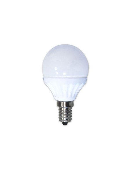 LAMPARA LED ESFERICA 6w E14 3000K 520Lm LEDME LIBERTINA