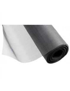 ROLLO TELA MOSQUITERA FIBRA VIDRIO 30mt x 60cm GRIS 2