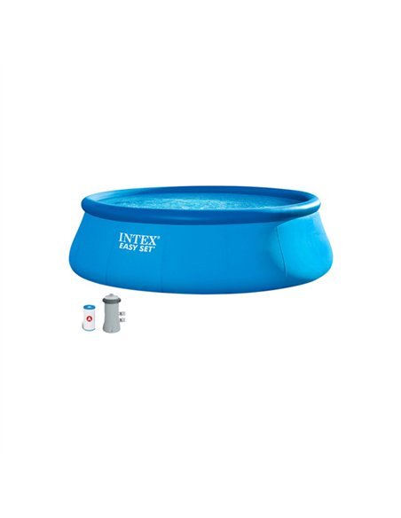 PISCINA HINCHABLE RED. 366x76cm C/DEPU TIPO A 28132NP INTEX
