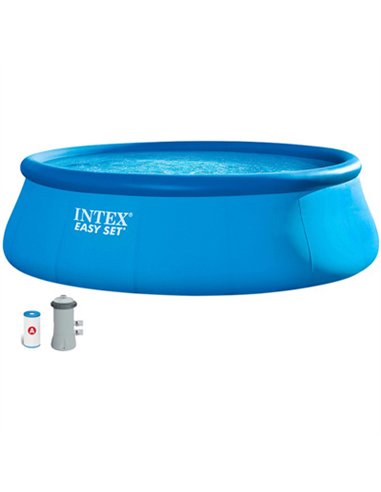 PISCINA HINCHABLE RED. 366x76cm C/DEPU TIPO A 28132NP INTEX