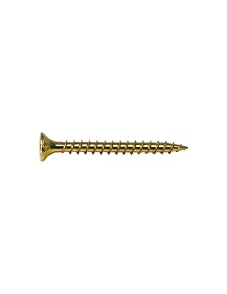 Caja 200 tornillo panel 4,5x40mm pozi bicromatado