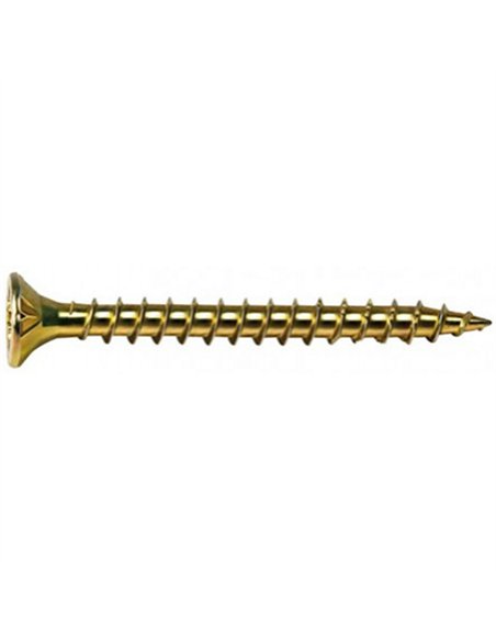 Caja 200 tornillo panel 4,5x40mm pozi bicromatado