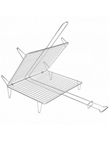 PARRILLA DOBLE PESCADO 20x25cm ZINCADA 2588 SAUVIC