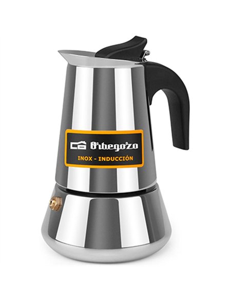 CAFETERA INOXIDABLE INDUCCION 4T. KFI-460A ORBEGOZO