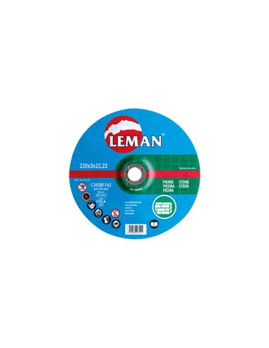 DISCO CORTE PIEDRA 230x3mm 233.10.25 LEMAN