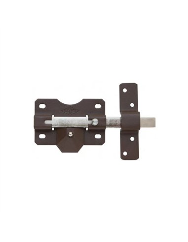 CERROJO B3N 85mm BOTON/LLAVE BOMB. REDONDO NIQUELADO CAYS