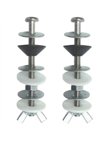 BOLSA 2 TORNILLO HIERRO 95mm SUJECCION TAZA-TANQUE 09022