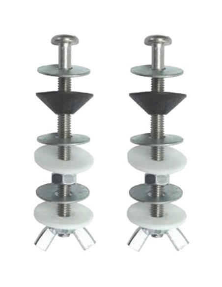 BOLSA 2 TORNILLO HIERRO 95mm SUJECCION TAZA-TANQUE 09022
