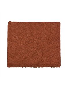 BLISTER 6 RECTANGULOS FIELTRO ADH. MARRON 25x35 AMIG 2