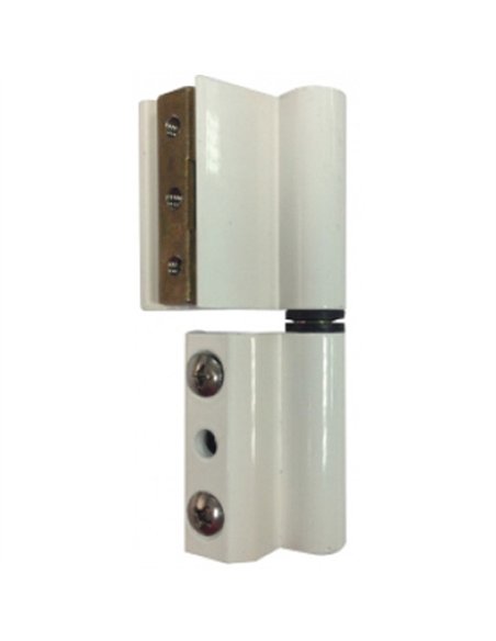 BOLSA 2 BISAGRA V2P PERFIL EUROPEO ALUM. BLANCO IZQ. 68034 MICEL