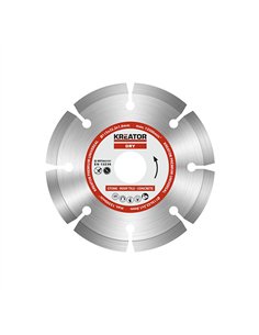 Disco diamante general obra 115mm segmentado 082101 kreator