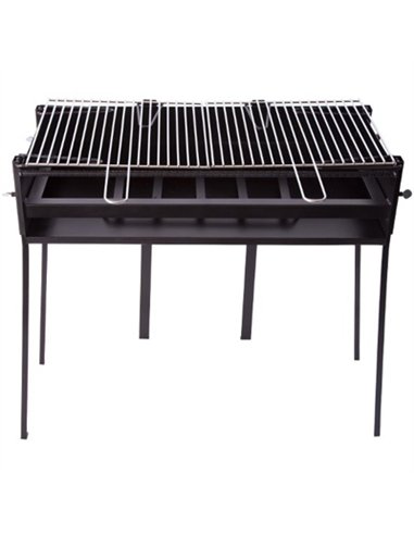 Barbacoa leña rectangular 80x40cm garcia