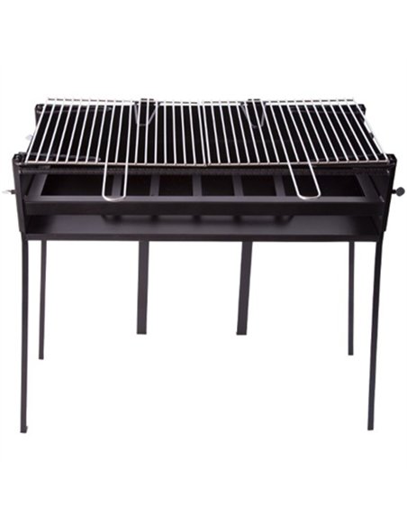 Barbacoa leña rectangular 80x40cm garcia