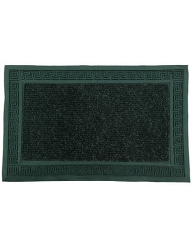 ALFOMBRA FELPUDO GOMA Y MOQUETA 60x43cm 122522