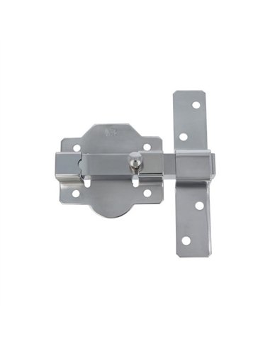 CERROJO PASADOR CROMO 115mm MOD. 1P 19233 AMIG