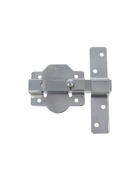 CERROJO PASADOR CROMO 115mm MOD. 1P 19233 AMIG