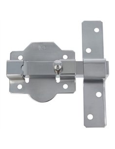 CERROJO PASADOR CROMO 115mm MOD. 1P 19233 AMIG 2