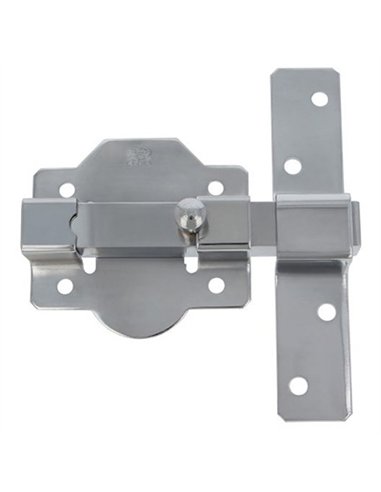 CERROJO PASADOR CROMO 115mm MOD. 1P 19233 AMIG