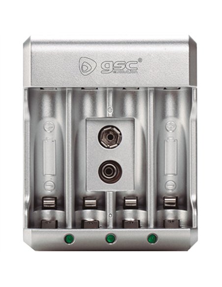 CARGADOR PILAS LR03-LR06-9V 106005011 GSC