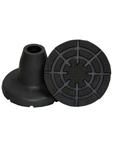 CONTERA BASTON MULETA ESPECIAL VENTOSA NEGRA 22x80mm 2