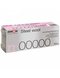 BOBINA 150gr LANA ACERO EXTRA FINA Nº00000 AKRON 2