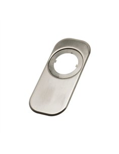EMBELLECEDOR ESCUDO CROMO MATE 165x74mm mod.10 8050 AMIG