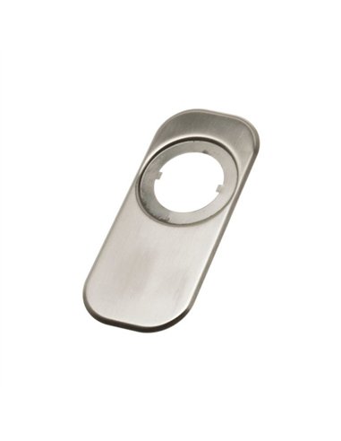 EMBELLECEDOR ESCUDO CROMO MATE 165x74mm mod.10 8050 AMIG