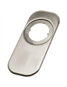 EMBELLECEDOR ESCUDO CROMO MATE 165x74mm mod.10 8050 AMIG 2
