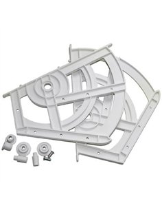 JUEGO BISAGRA PLASTICO COMPAS 280mm PARA ZAPATERO 94025 2
